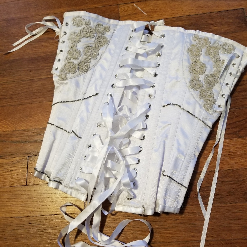 Vintage Steel Boned Corset